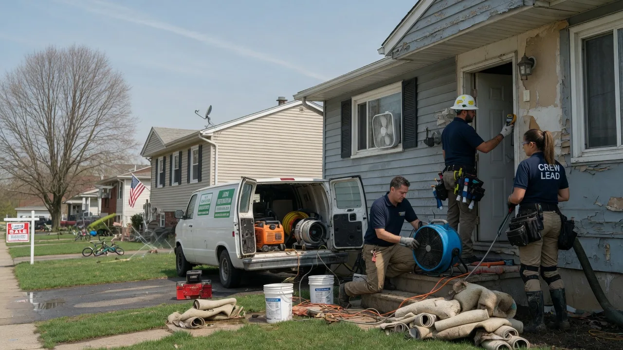 Flood Cleanup in Saint Martinville, LA near me